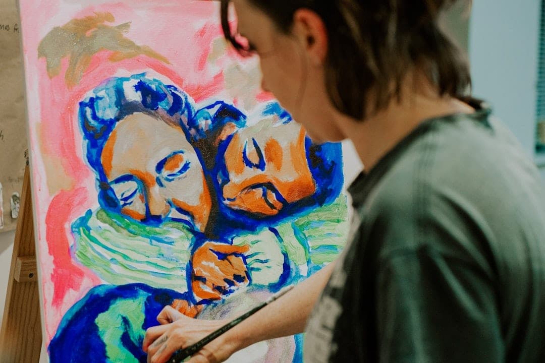Semi-Guided Art Spaces — community program by Heart of Peace